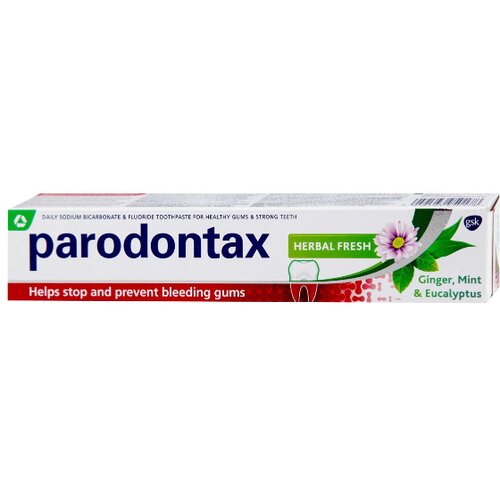 Parodontax Zubna pasta herbal fresh, 75ml Slike