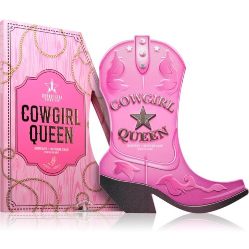 Jeffree Star Cosmetics Cowgirl Queen Artistry Palette paleta sjenila za oči 15x15 g Slike