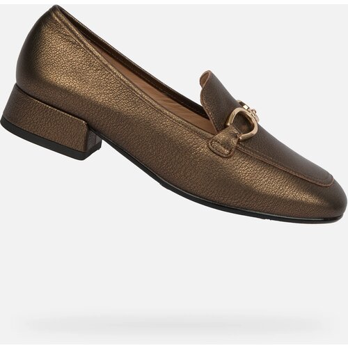 Geox Gold Dhyalma Women's Loafers - Women's Cijene