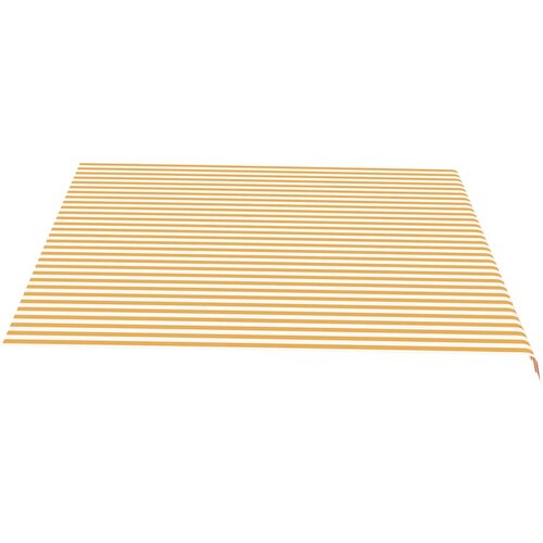  Zamjenska tkanina za tendu žuto-bijela 4,5 x 3,5 m Slike