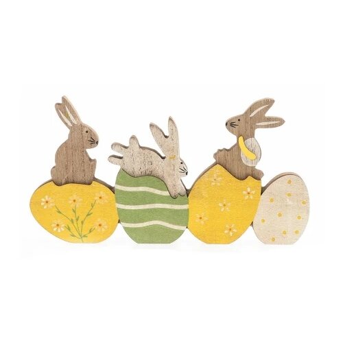 Festa april uskr&amp;scaron;nja dekoracija drvena zec 24x2.2x12.5cm ( 734007 ) Slike