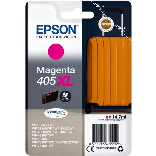 Epson Tinte 405XL C13T05H34010 Magenta bis zu 1.100 Seiten&amp;quot; Slike
