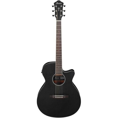 Ibanez Akustična ozvučena gitara AEG7MH-WK, Weathered Black Open Pore Cene