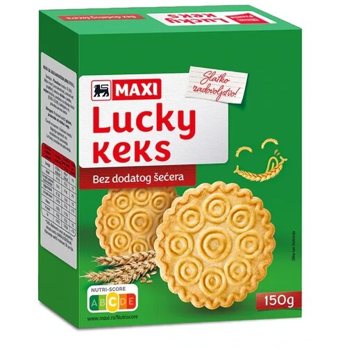 Maxi Keks Lucky 150g Slike