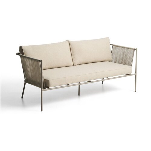 Kave Home Bež podstavljena vrtna sofa Zivia &ndash; Cijene