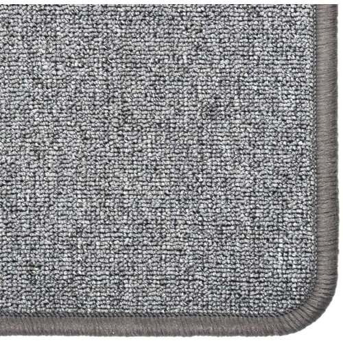 VidaXL Dugi tepih tamnosivi 80 x 200 cm Slike