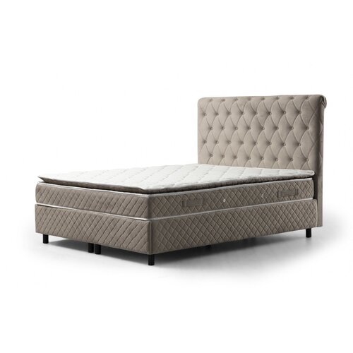 Hanah home Sonata Set 90 x 190 v2 - Beige Beige Single Mattress, Base & Headboard Cene