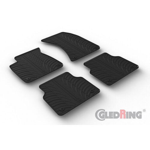 Gledring auto tepih gumeni audi A8 2009-10.2017 (sedan / limousine) - automatik Cene