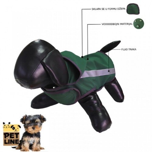 Pet Line kabanica za psa yorkshire terrier xs Slike