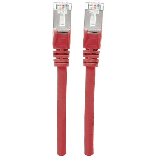 Intellinet 740579 RJ45 omrežni kabel\, Patch kabel CAT 6a S/FTP 0.25 m rdeča za&scaron;čita iz folije\, pletena za&scaron;čita\, za&scaron;čiten\, brez halogena 1 kos, (20417679) Cene