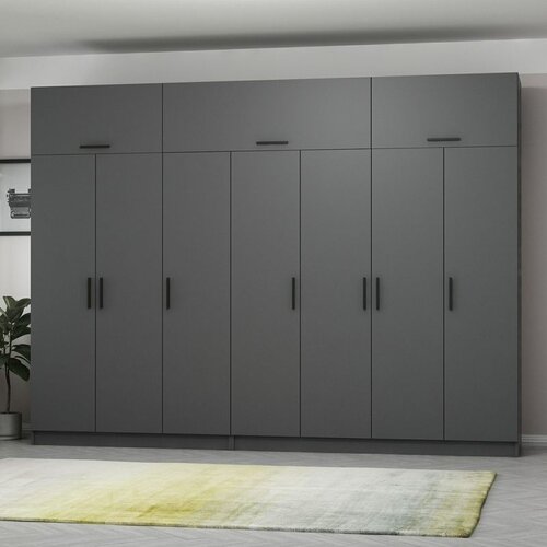 Hanah home kale - 5269 anthracite wardrobe Cene