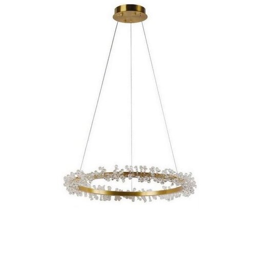  LED prigušiva luster na sajli LED/40W/230V 3000-6500K zlatna + daljinski upravljač Cene