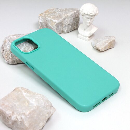  Torbica beautiful shine leather iphone 14 plus 6.7 mint Slike