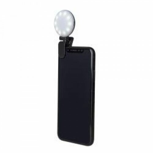 Celly selfi svetlo za mobilne telefone u crnoj boji Slike
