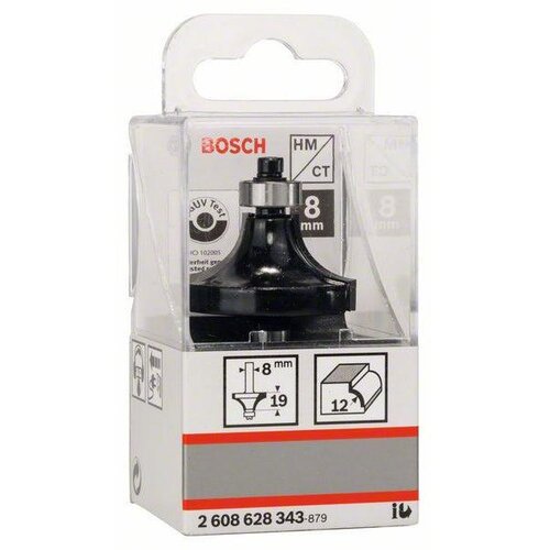 Bosch glodala za zaobljavanje 8 mm, R1 12 mm, L 19 mm, G 60 mm - 2608628343 Cene
