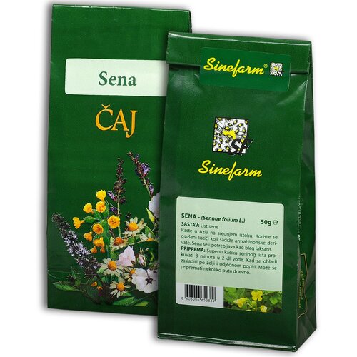 Sinefarm Sena čaj 50 g Slike
