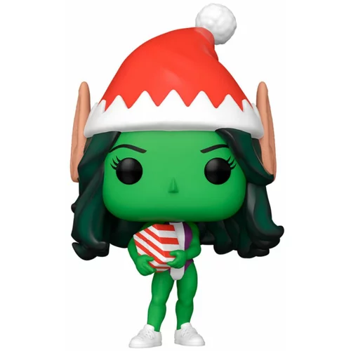 Funko pop! Marvel: Holiday - She -Hulk - Zbirka vinil figura - ideja za darila - uradno blago - igrače za otroke in odrasle - filmi oboževalci - modelna figura za zbiratelje in prikaz, (20839520)