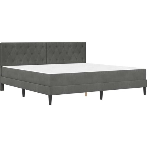  Okvir kreveta s madracem Tamno siva 180 x 200 cm Bar&amp;scaron;un - Jjedan Slike