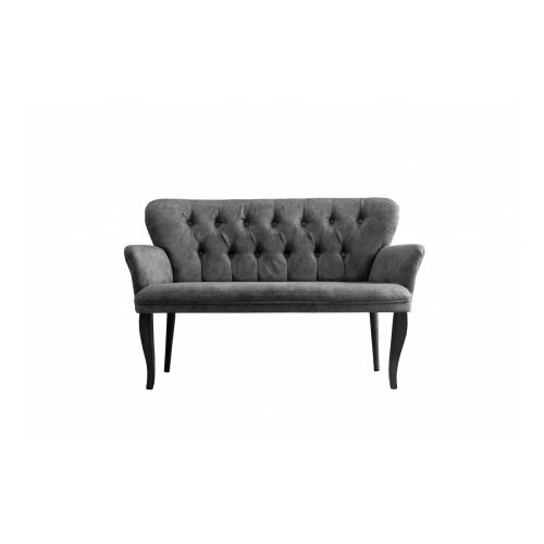 Atelier Del Sofa sofa dvosed paris black wooden grey Slike