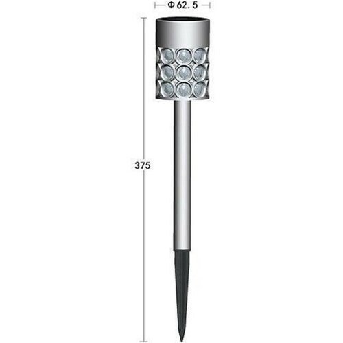 Ramda solarna vrtna svetilka fi 6x38cm/1xLED, 1xAAA SLT 2171219 Slike