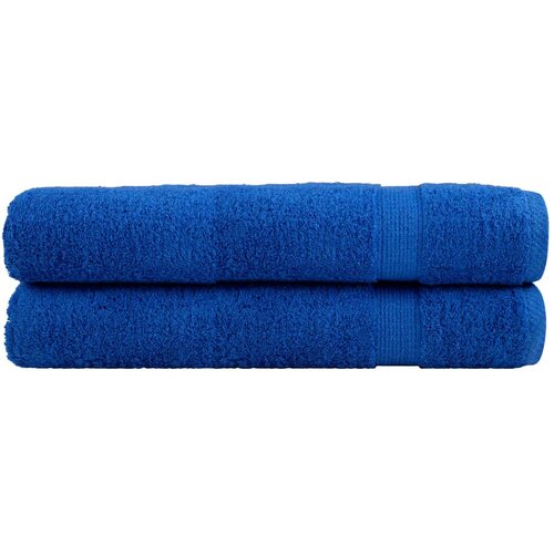  The Living Store Premium brisače SOLUND 2 kosa modra 100x200 cm 600 g/m2 - Brisača, (21569202) Slike
