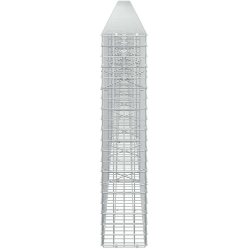  Gabion s žicom debljine 3 5 mm i mrežom 5x5 cm 800x20x100 cm - 20 cm 100 cm 800 x 230 cm Slike