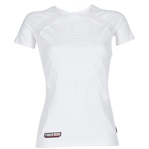 Philipp Plein Sport Majice s kratkimi rokavi FORMA LINEA Bela Cene
