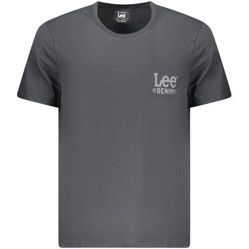 Lee MEN&#39;S SHORT SVE T-SHIRT BLACK Cene
