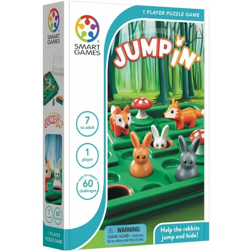Smartgames SMART GAMES namizna igra Zajčki skačejo