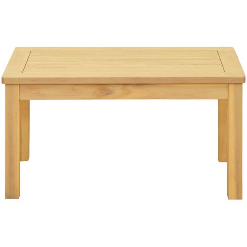  Kava Stol Svijetla akacija 70 x 40 x 36 cm Čvrsto drvo akacije Slike