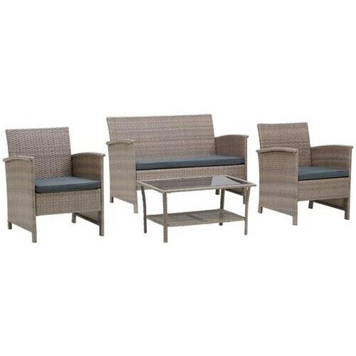 Modern Living lounge garnitura barbara, siva Slike