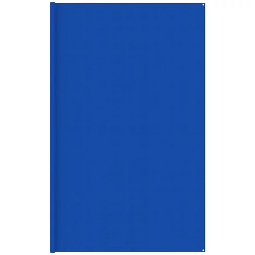 vidaXL Tepih za šator 400 x 500 cm plavi HDPE