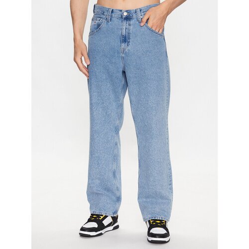 Tommy Jeans Jeans hlače Aiden DM0DM16678 Modra Baggy Fit Slike