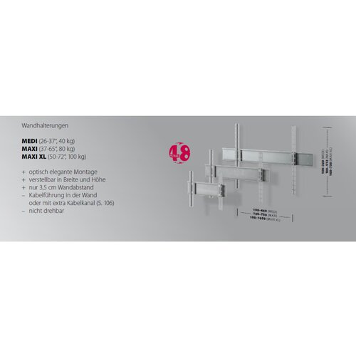 SPECTRAL A 2014 midi 38 Wandhalter Cene