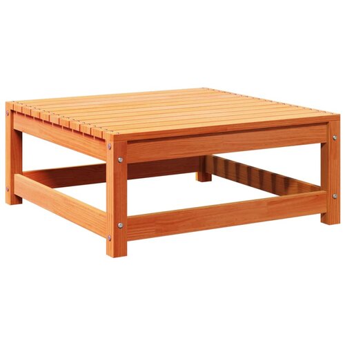 Maison Chic Vrtni stolček - Vrtni stoli za noge vo&amp;scaron;čeno rjav 70x70x30 cm trdna tikovina JS949, (21878037) Slike