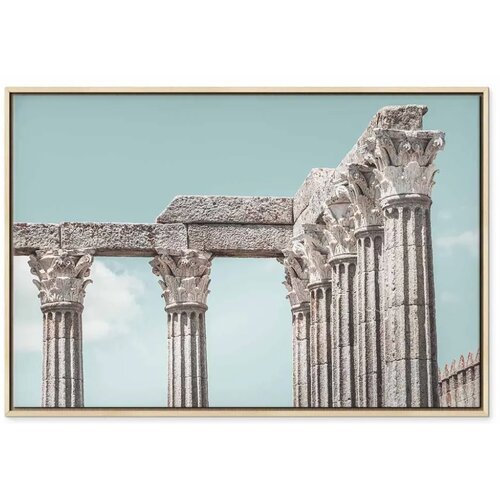  Slika - Pillars of History (1 Part) Wide 90x60 U prirodnom drvenom okviru Slike