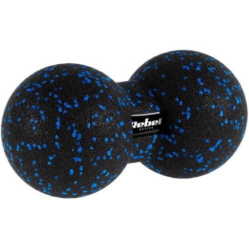 Rebel Active duoball dvostruka masažna lopta 12 cm, crno-plava, EPP materijal Cijene