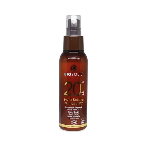 Biosolis Olje za sončenje v razpršilu ZF 20 Cene