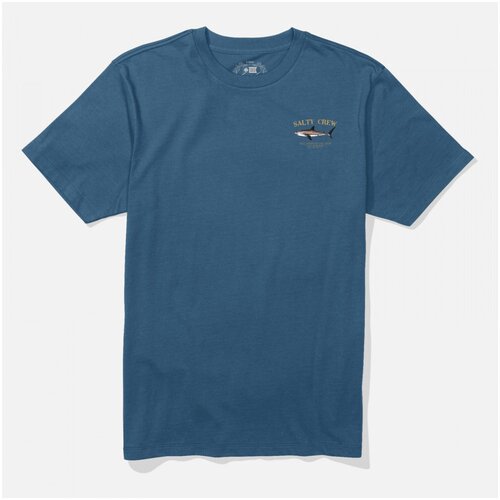 Salty Crew Majice s kratkimi rokavi Bruce premium s/s tee Modra Slike