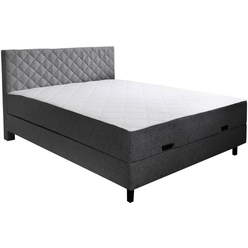 Boxxx POSTELJA Z VZMETNICO 180 cm x 200 cm , les, tekstil siva Cene