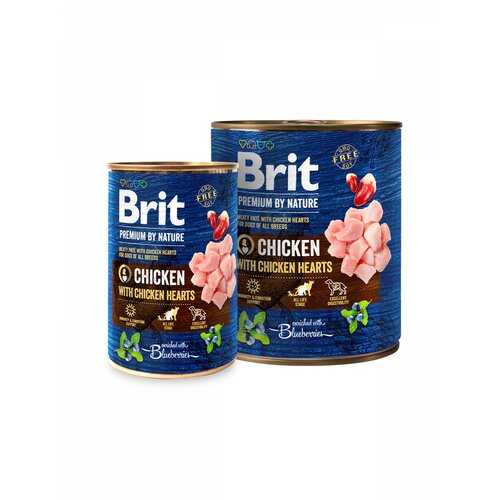 Brit konzerva za pse - piletina i srca 800g Cene
