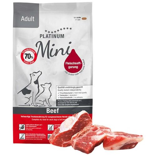 Platinum Sočna suva hrana za odrasle pse malih rasa sa govedinom i krompirom Mini Beef&Potato 900g Cene