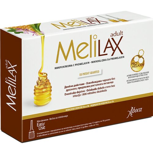 Aboca Mikroplazme za odralse Melilax, 10g, 6 komada Cene