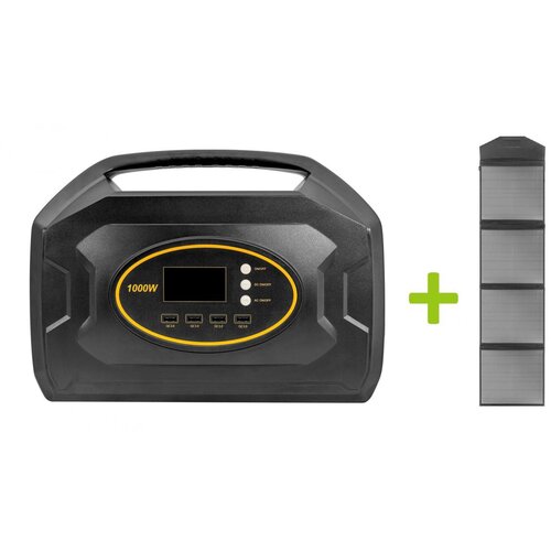 OXE Powerstation S1000 in solarni panel SP200W + kabelska torba! Slike