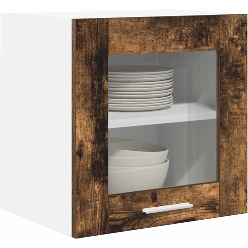  ormarić s pohranom 2 pcs Dimljeni hrast 40 x 31 x 40 cm Slike