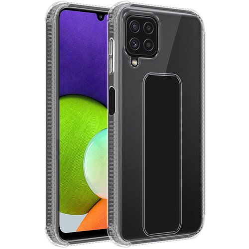 Cadorabo Case, združljiv s Samsungom v črnem - za&scaron;čitnem pokrovu, narejen iz fleksibilnega silikona TPU z držalom in funkcijo stojala, (20596521) Cene