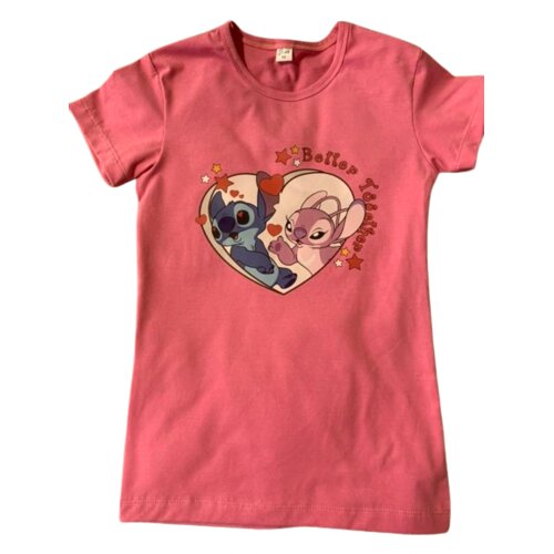 Divars Majica za devojčice Stitch, Roze Cene