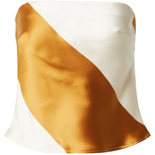 Top Shop Top rjava / off-bela Slike