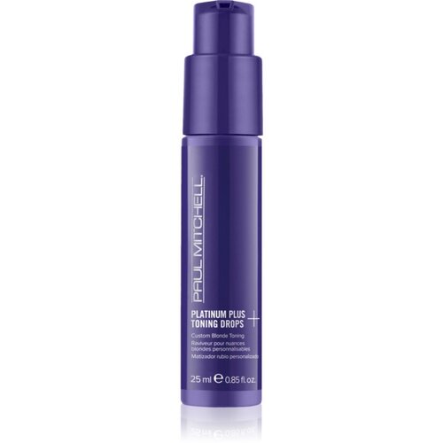 Paul Mitchell Platinum Plus Toning Drops pigmentirane kapljice za posvetljene, melirane hadne blond lase 25 ml Cene