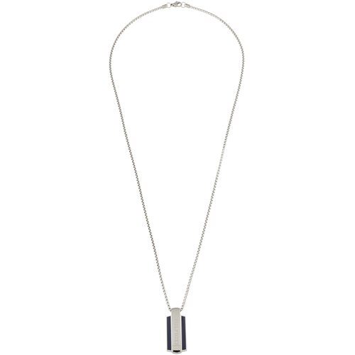 Tommy Hilfiger Verižica &amp;#039;PARKER&amp;#039; marine / srebrna Slike